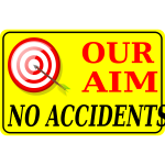 Causes of accidents poster | Free SVG