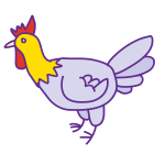 Cartoon chicken