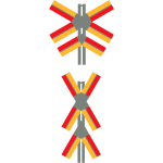 Intersection traffic symbol vector