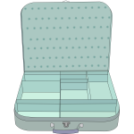 Suitcase vector illustration