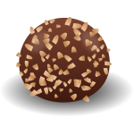 Praline vector image