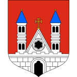 Vector graphics of coat of arms of Plock City