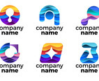 Set of Logo Template