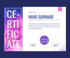 Modern Creative Certificate Template