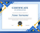 Creative Modern Certificate Concept