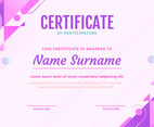 Modern Certificate Template