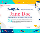 Modern Education Certificate Template