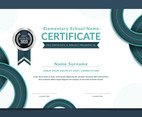 Education Modern Certificate Template