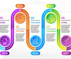 Modern Timeline Infographic Template