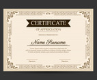 Classic Certificate Template