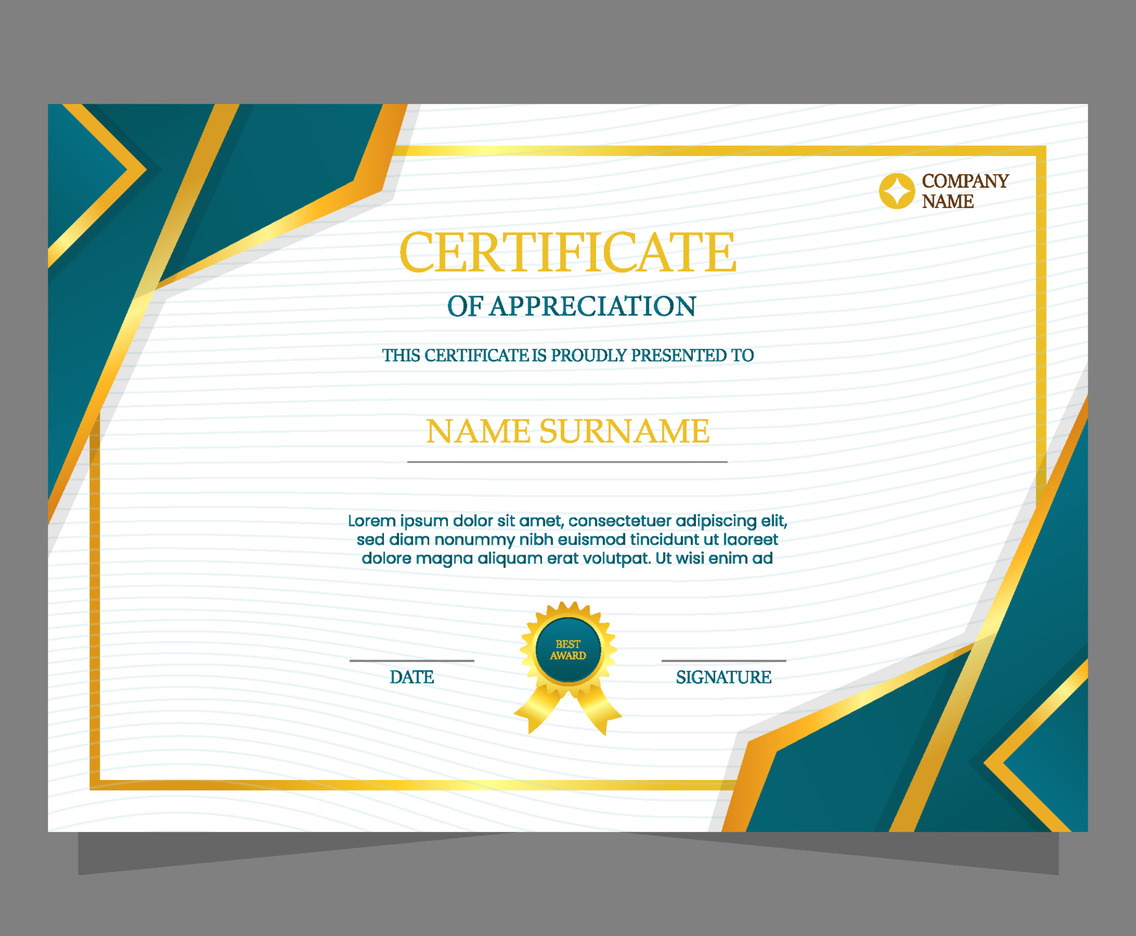 Certificate Of Recognition Piktochart, 54% OFF