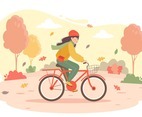 Cycling in Autumn