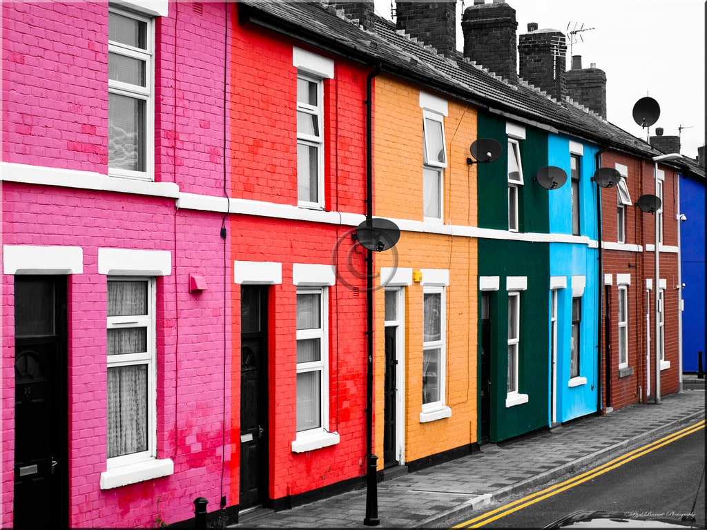 rainbow houses