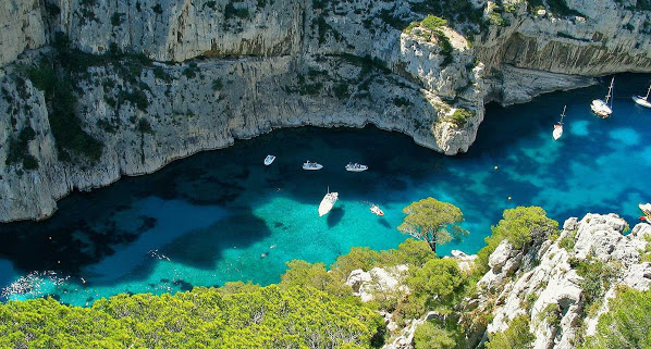 Calanques - Каланки Марселя, Прованс, Франция