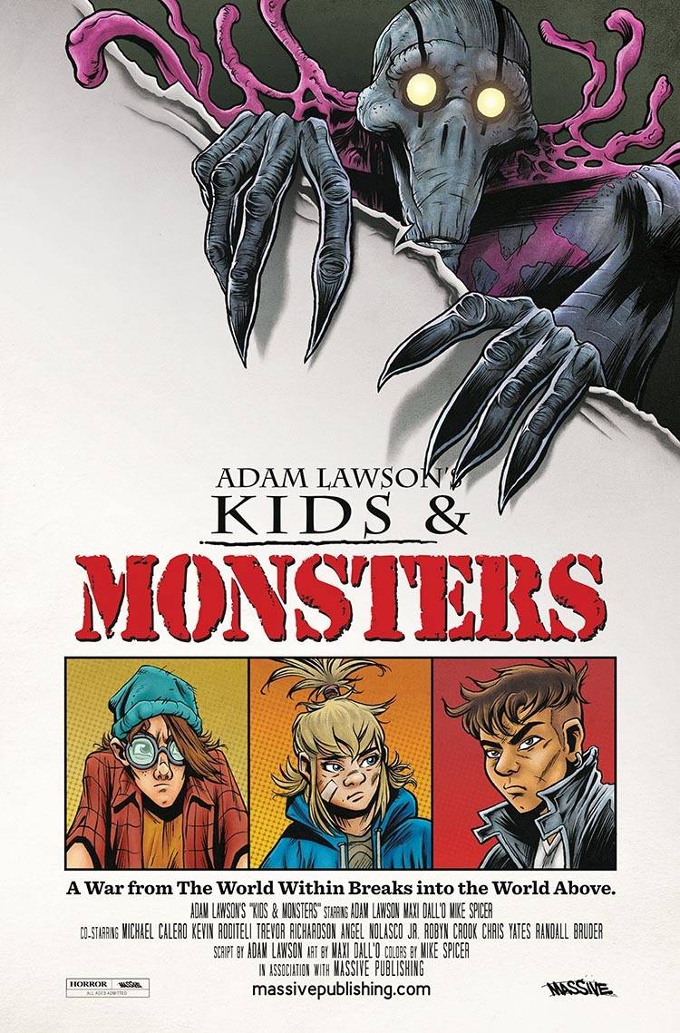 Kids & Monsters #2 (ichardson Homage Cover) | Fresh Comics