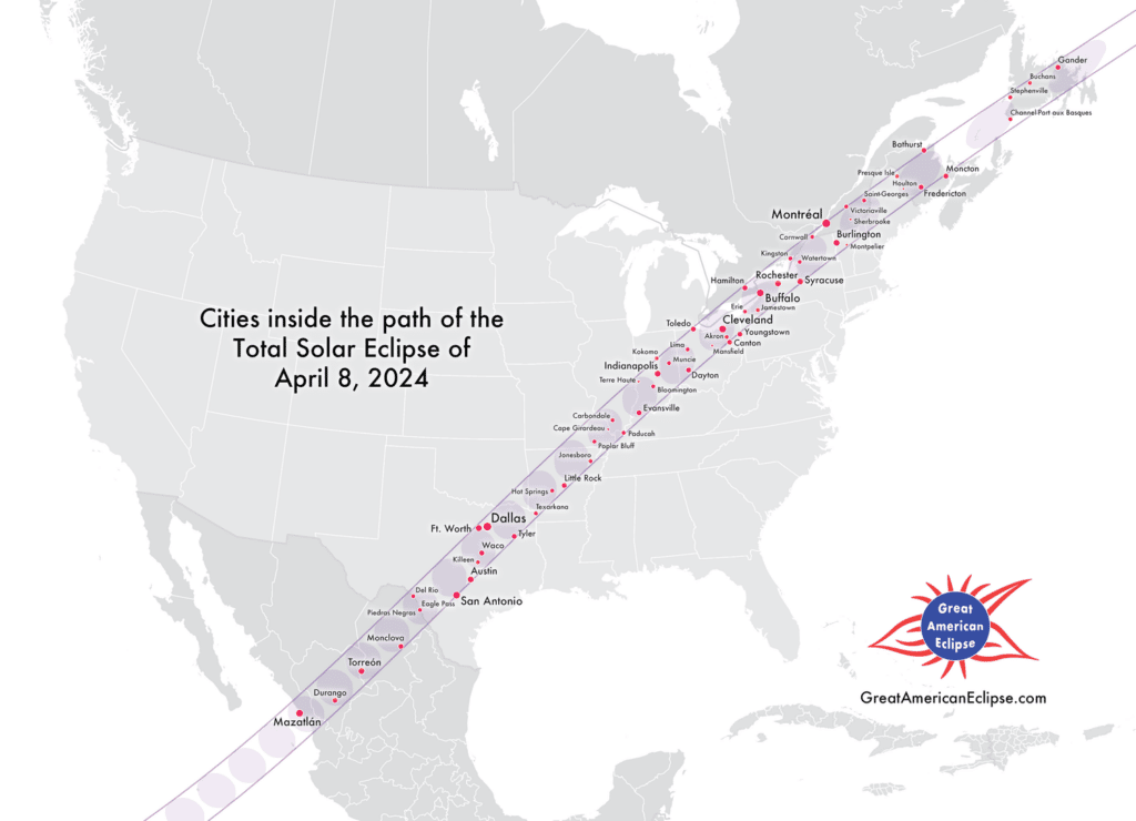 Texas Solar Eclipses 2023 & 2024 Camp Riverview