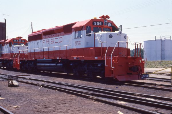 SD40-2 956 at St. Louis, Missouri on July 29, 1978