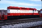 SD40-2 953 at East Hazel Crest, Illinois on July 16, 1978