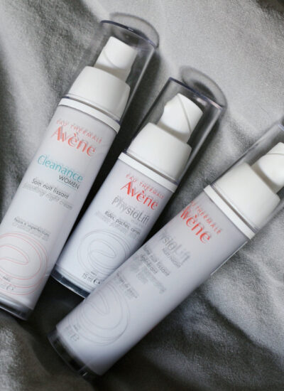 avene cleanance smoothing cream, physiolift night balm eyes retinal retrinal