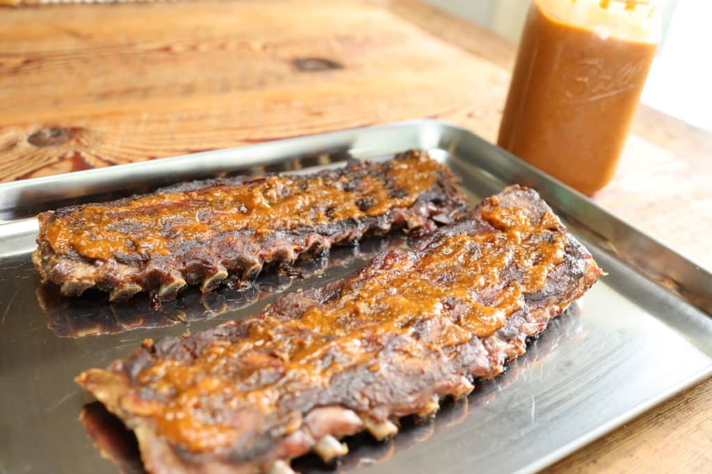 rhubarb barbecue ribs