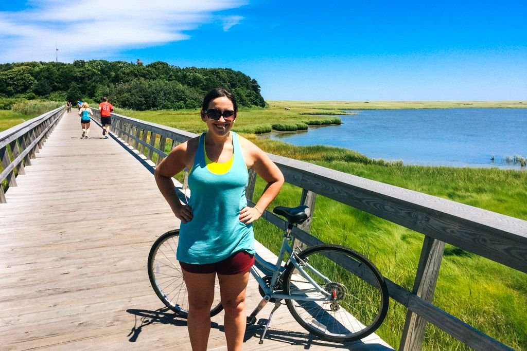 Biking the Cape Cod Rail Trail