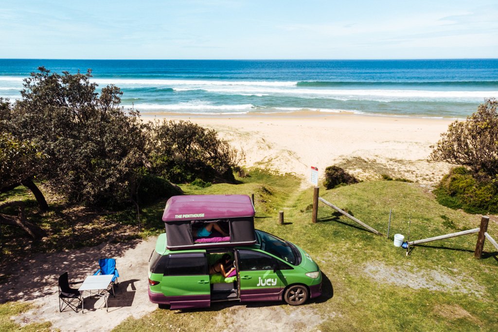 sapphire coast camping