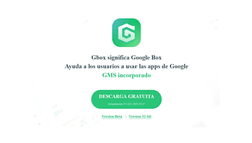 Gbox contenedor para servicio de Google