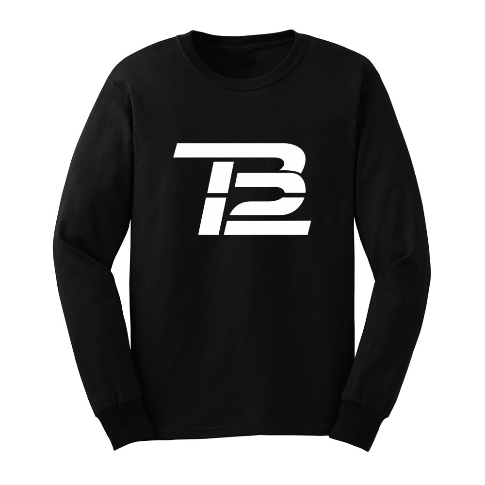 Loo Show Mens Tom Brady TB12 Long Sleeve T-Shirts Casual Men Tee-BN