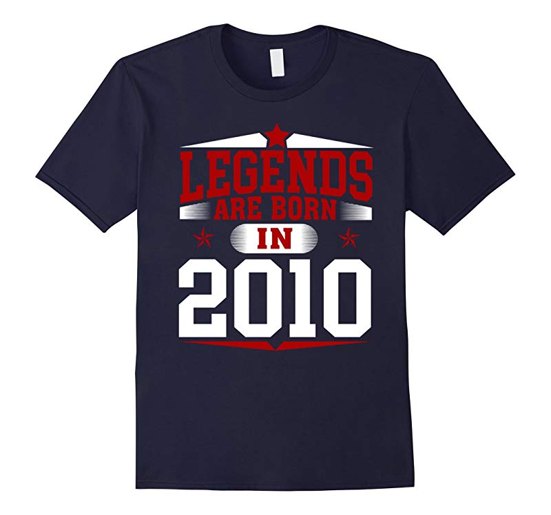 7th Year Old Boy Shirt Legends Are Born In 2010-RT