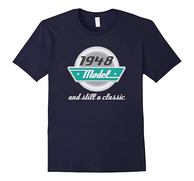 1948 Birth Year Vintage Birthday T-shirt Mens Funny Tee-RT