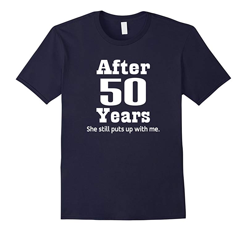 50th Anniversary T-shirt Funny Mens Party Photo Tee-RT