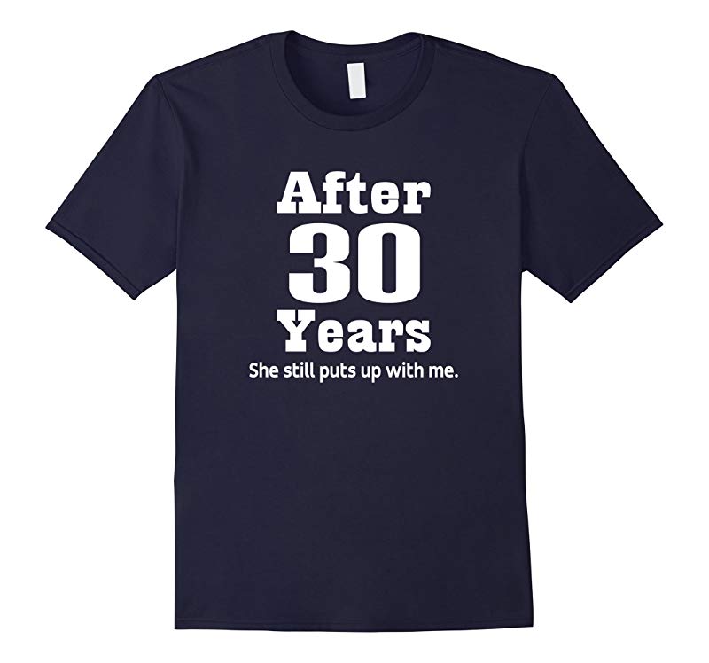 30th Anniversary T-shirt Funny Mens Party Photo Tee-RT