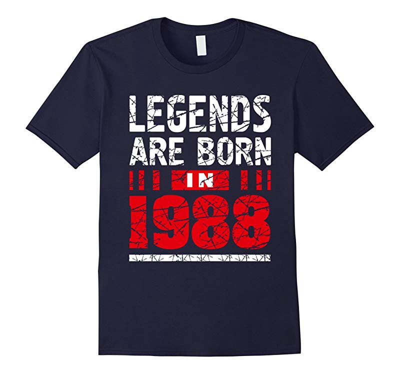 29th Year Old Man Shirt Gift Legends Are born in 1988 Tee-RT