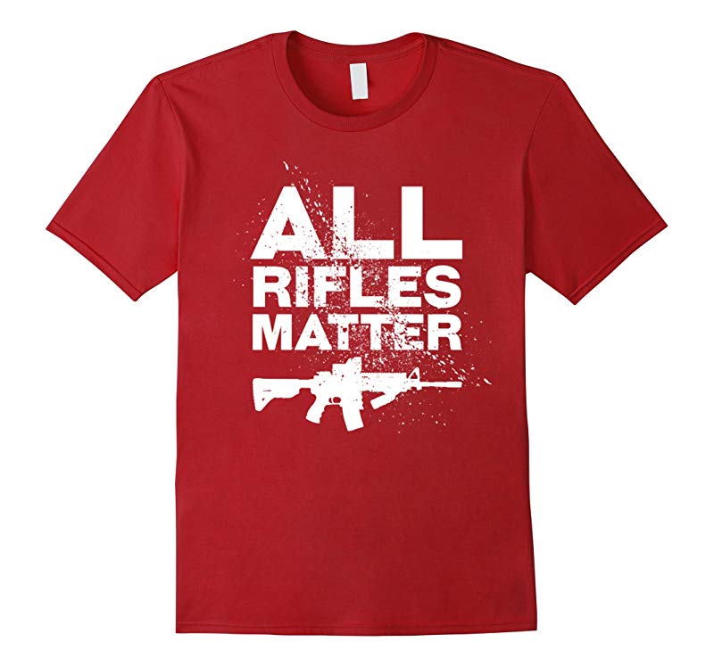 ALL RIFLES MATTER - MENS T-SHIRT-RT