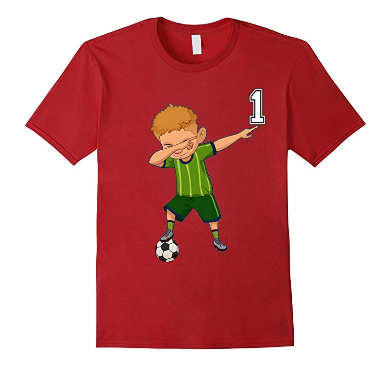 1 Soccer Shirt Boys Funny Dabbing Dab Dance Christmas Gifts-RT