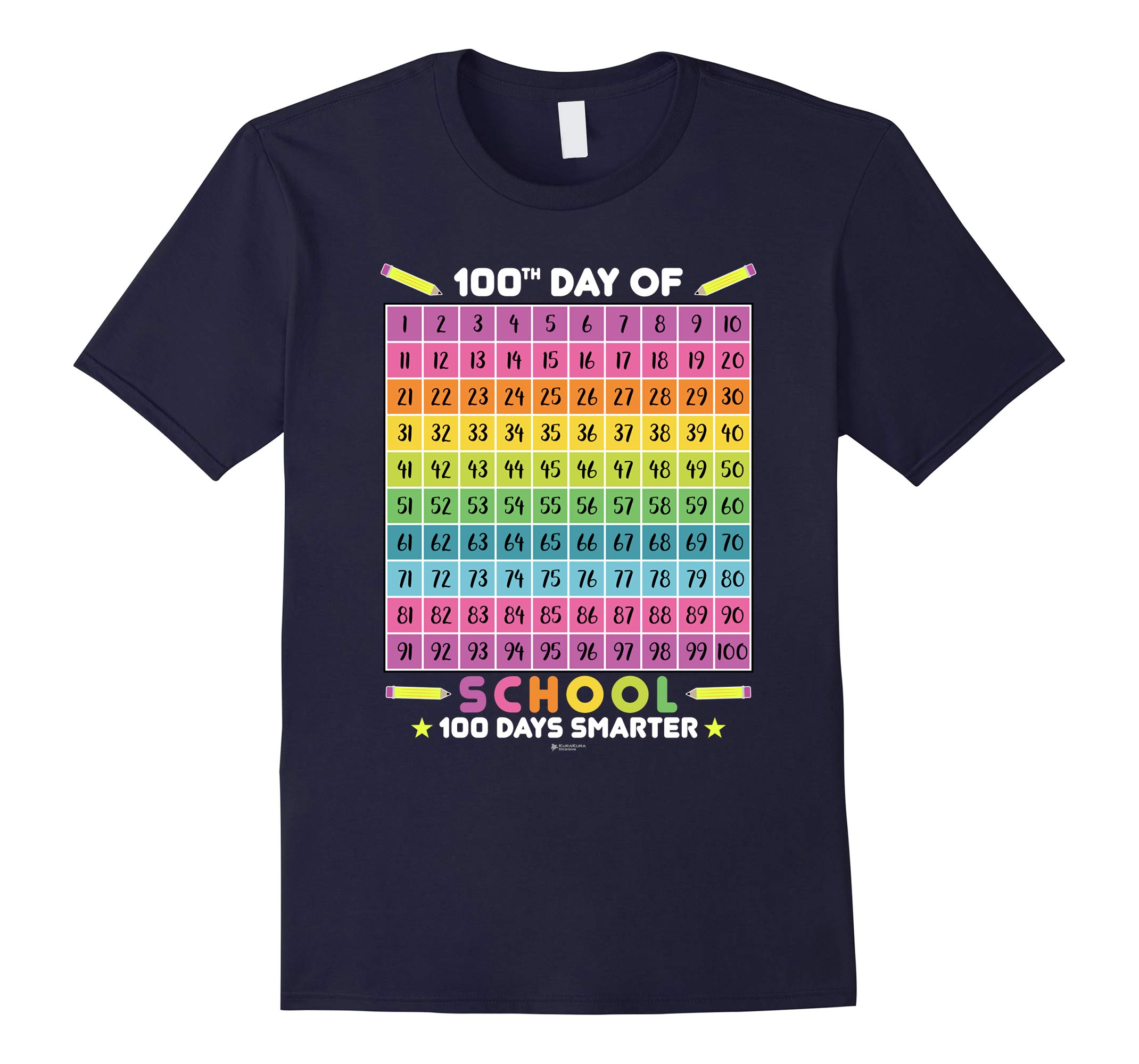 100 Days Smarter 100th Day Of School Student Teacher Shirts-RT