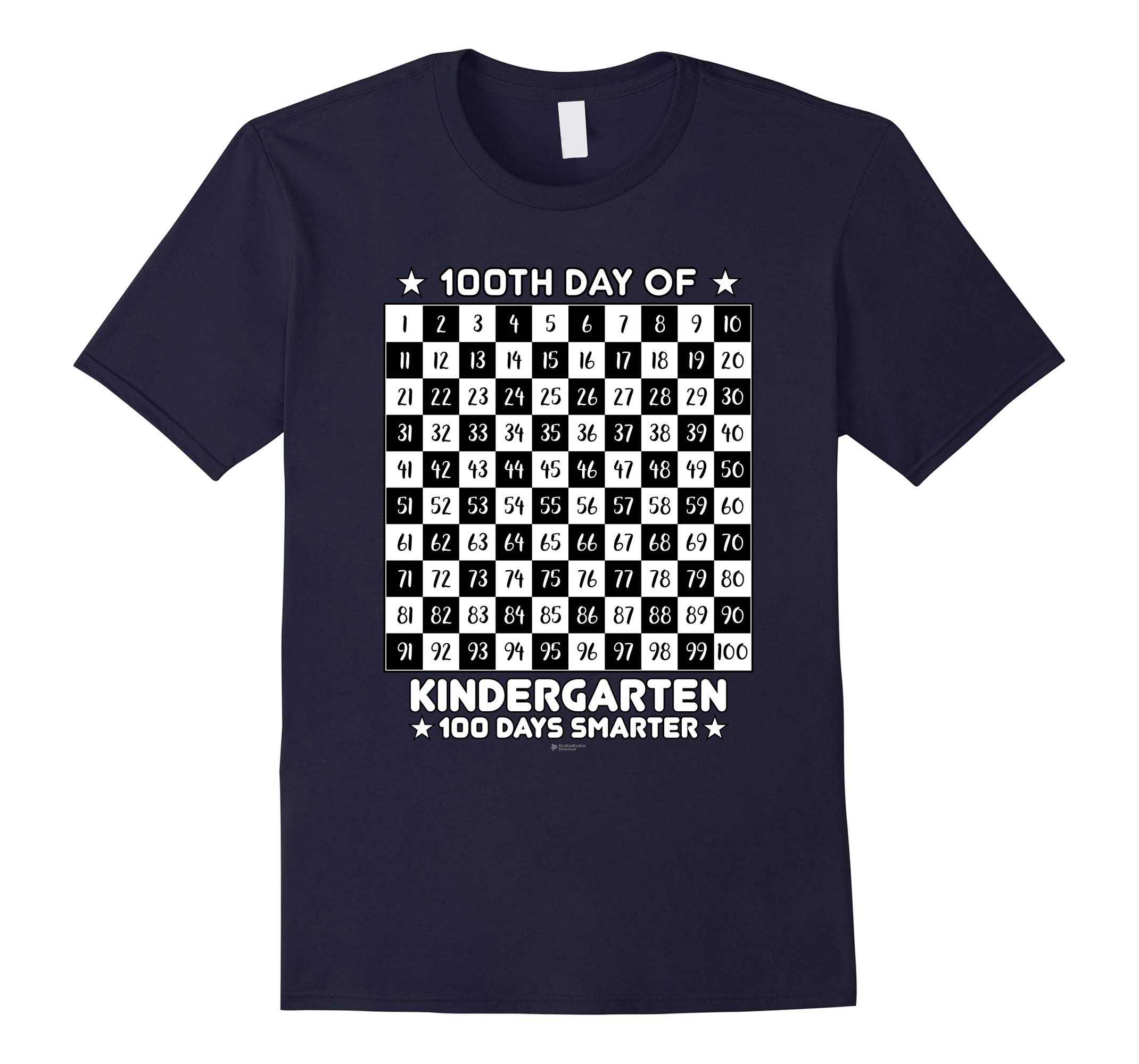 100 Days Smarter 100th Day Of School Kindergarten T-Shirts-RT