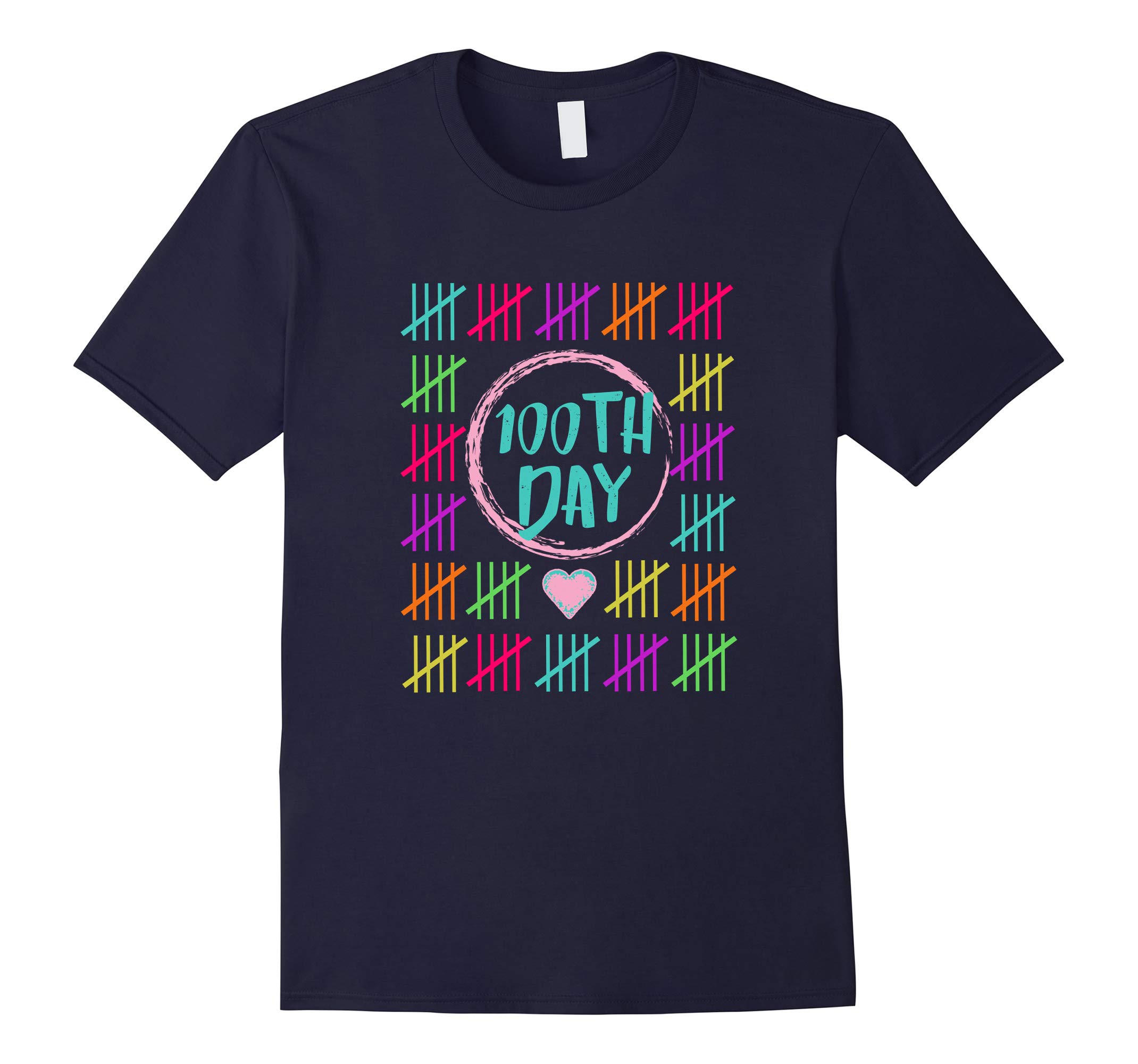 100th Day of School Shirt Girl Teacher 100 Days For Girls-RT