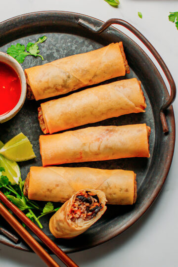 Vegan Egg Rolls (Vietnamese Inspired!)