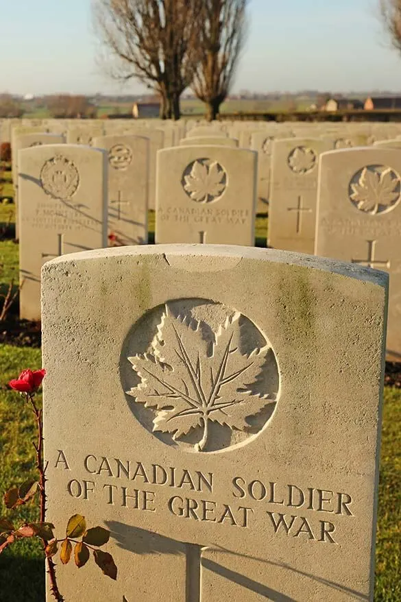 Common Wealth WWI graveyard Tyne Cot