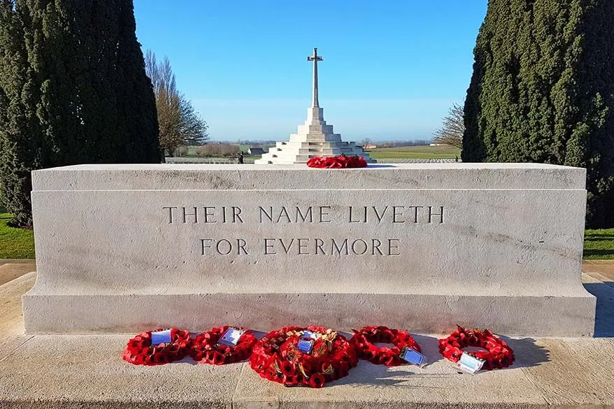 Tyne Cot memorial