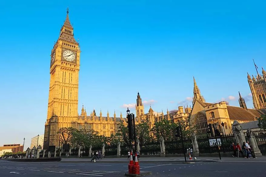 Big Ben or Elizabeth Tower in London