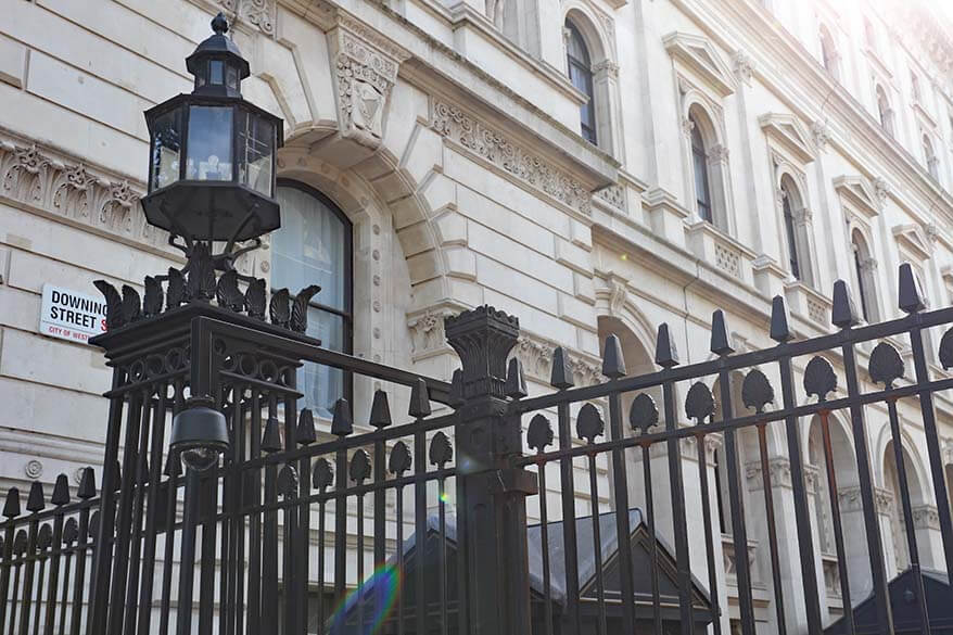 Downing Street in London