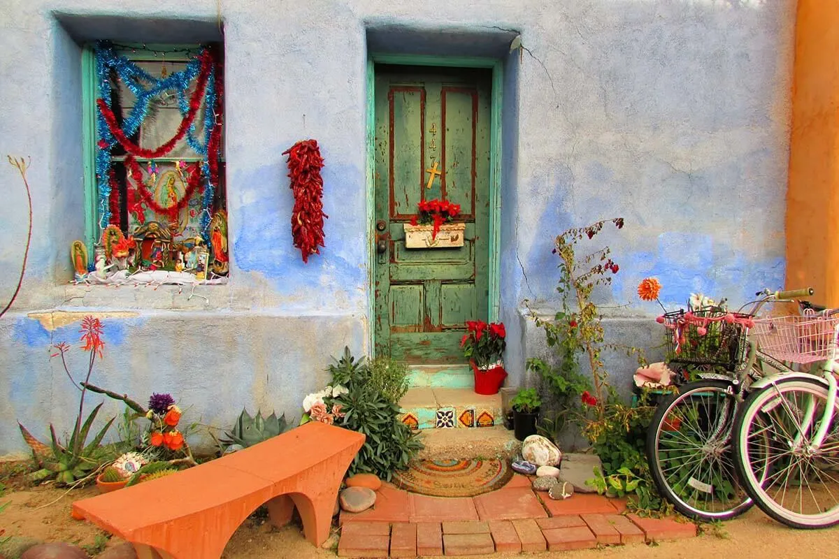 Colorful street in Tucson Arizona