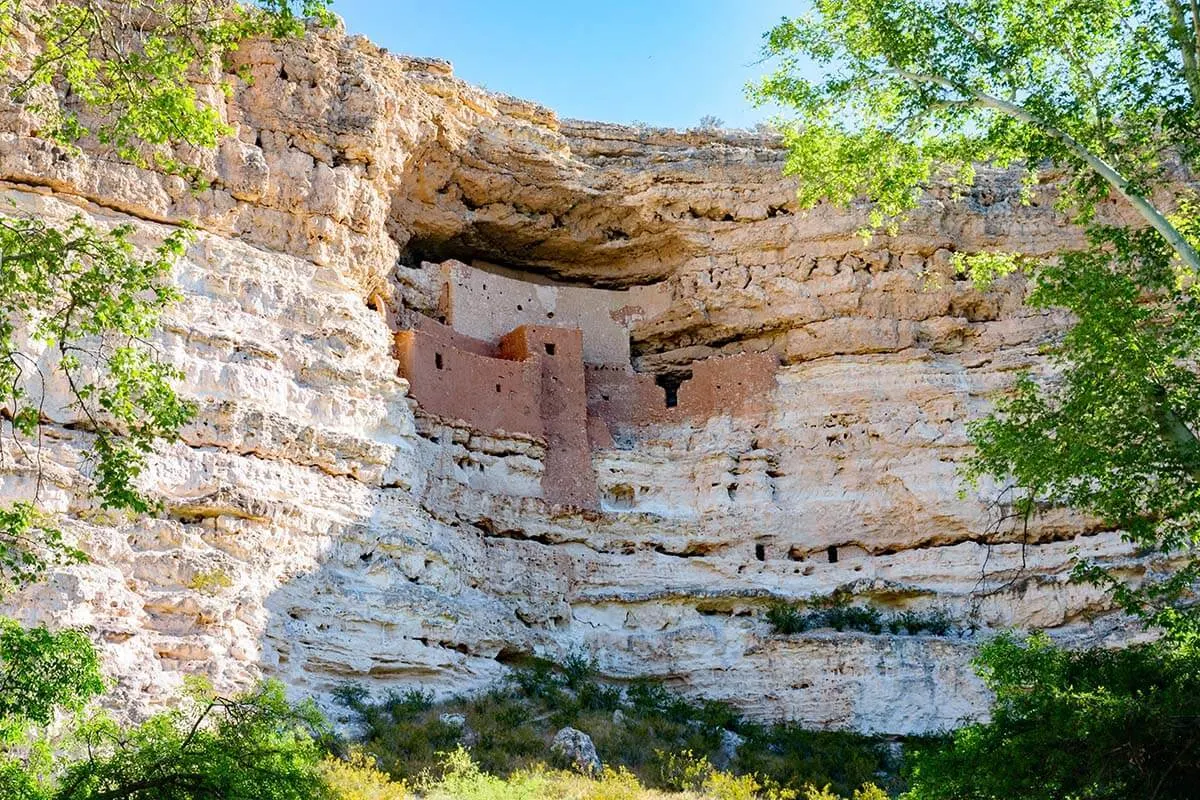 Montezuma Castle National Monument in Arizona