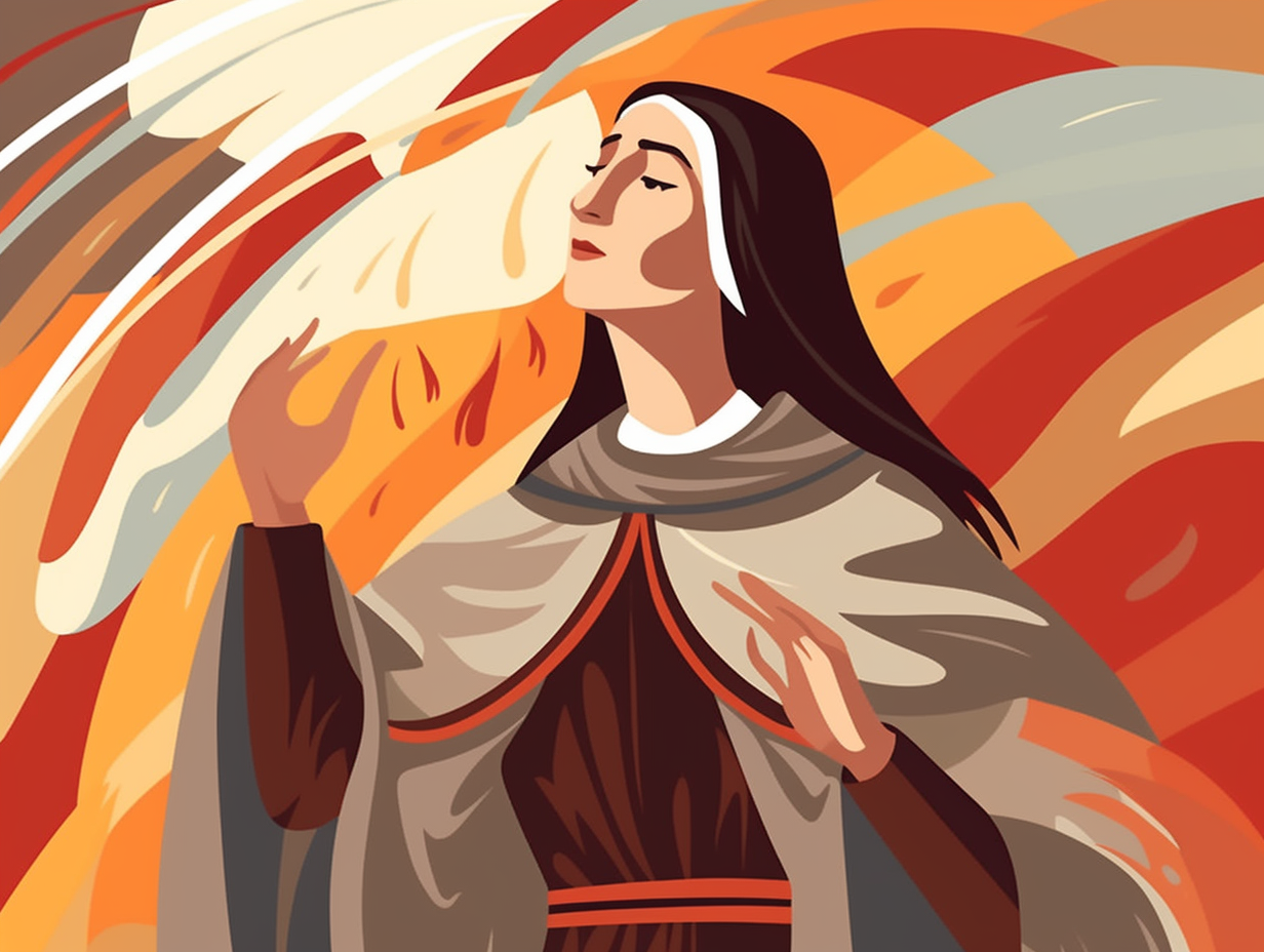 illustration of st-teresa-of-avila