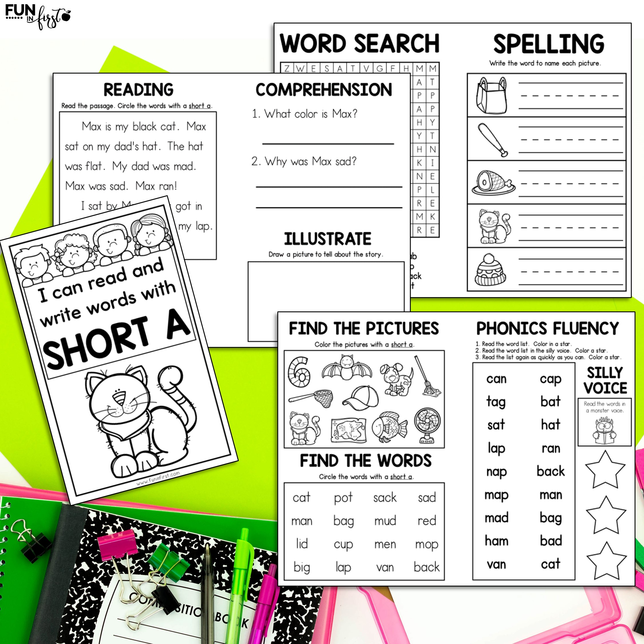 phonics booklets