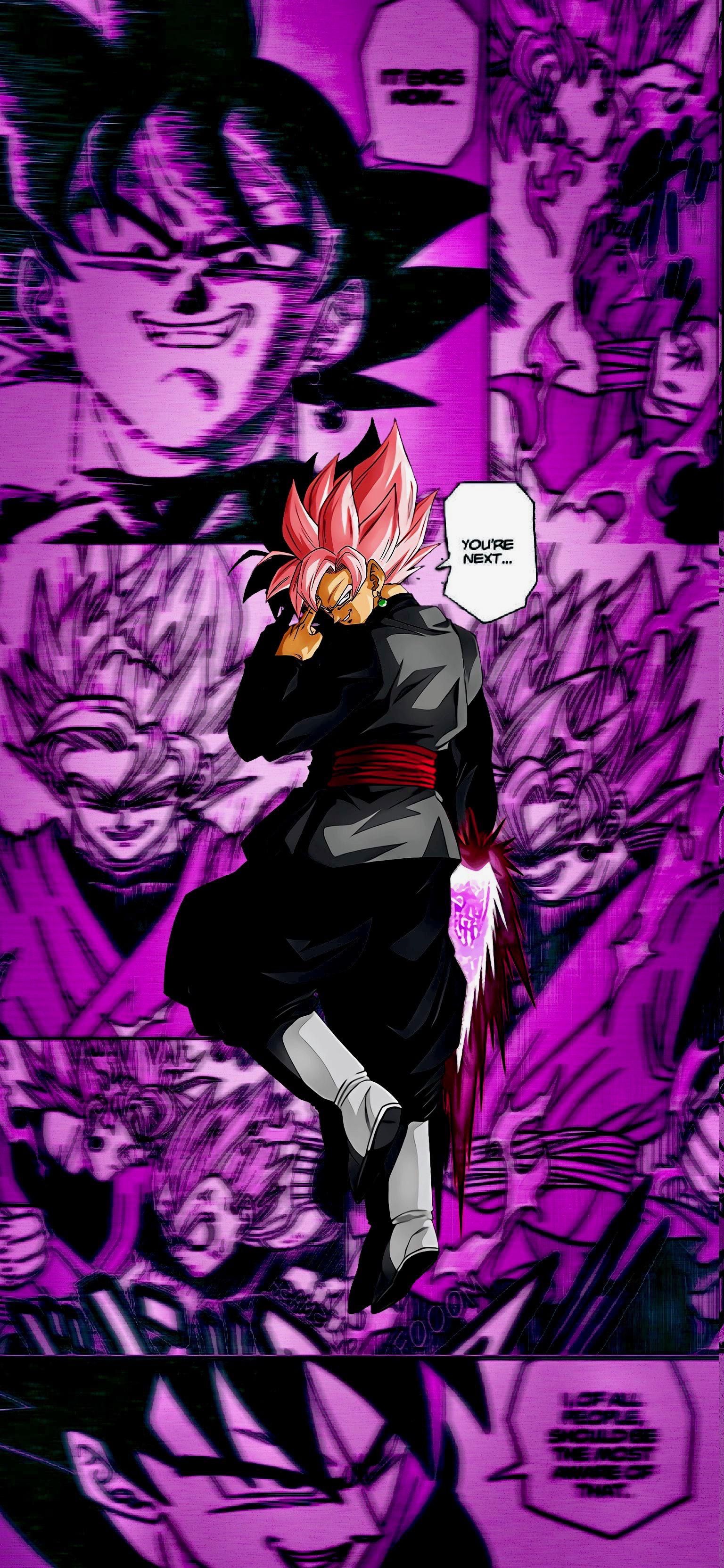 Aesthetic Black Goku Wallpaper Download | MobCup