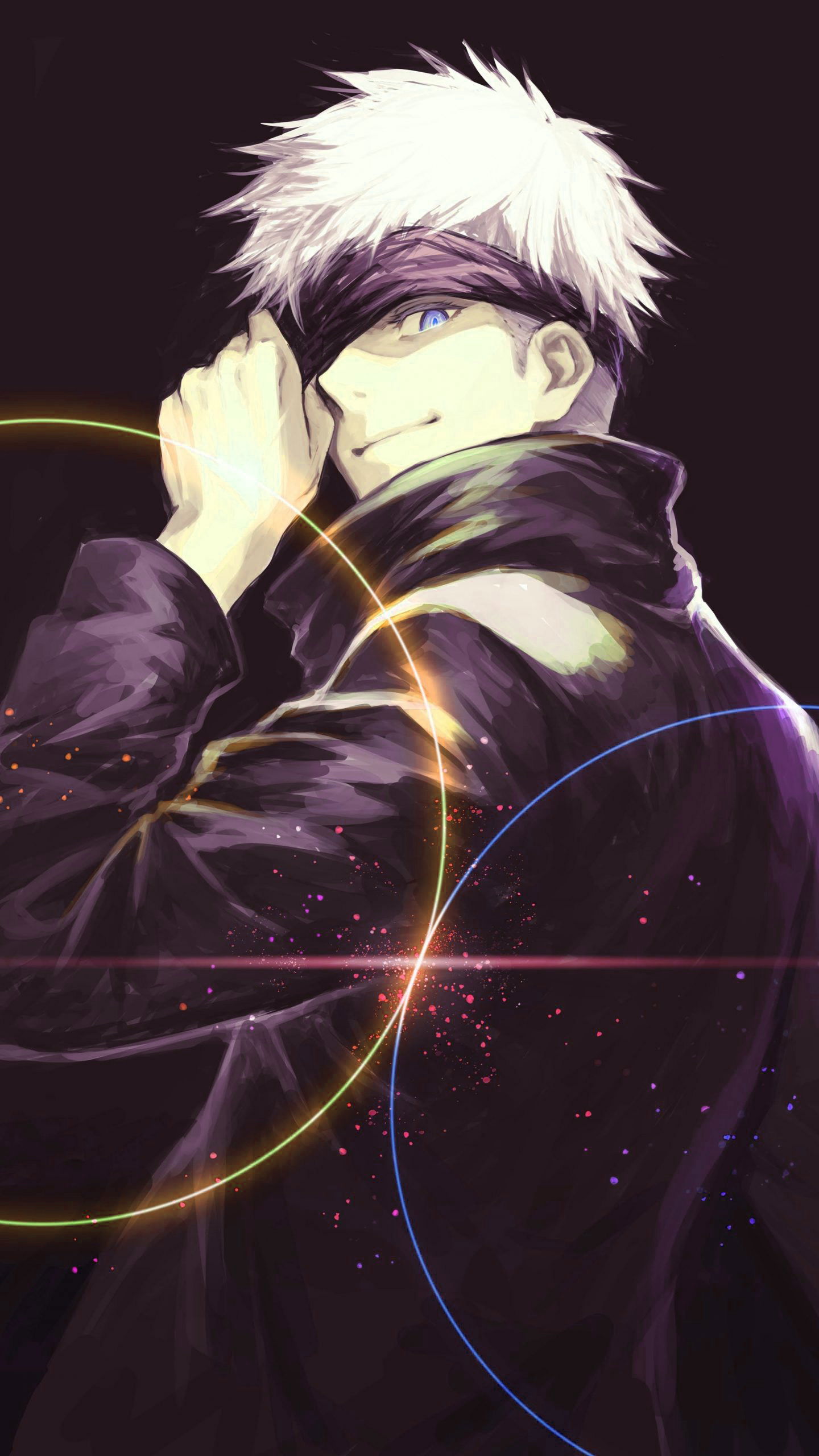 Satoru Gojo Wallpaper 4K, Jujutsu Kaisen, Manga Series