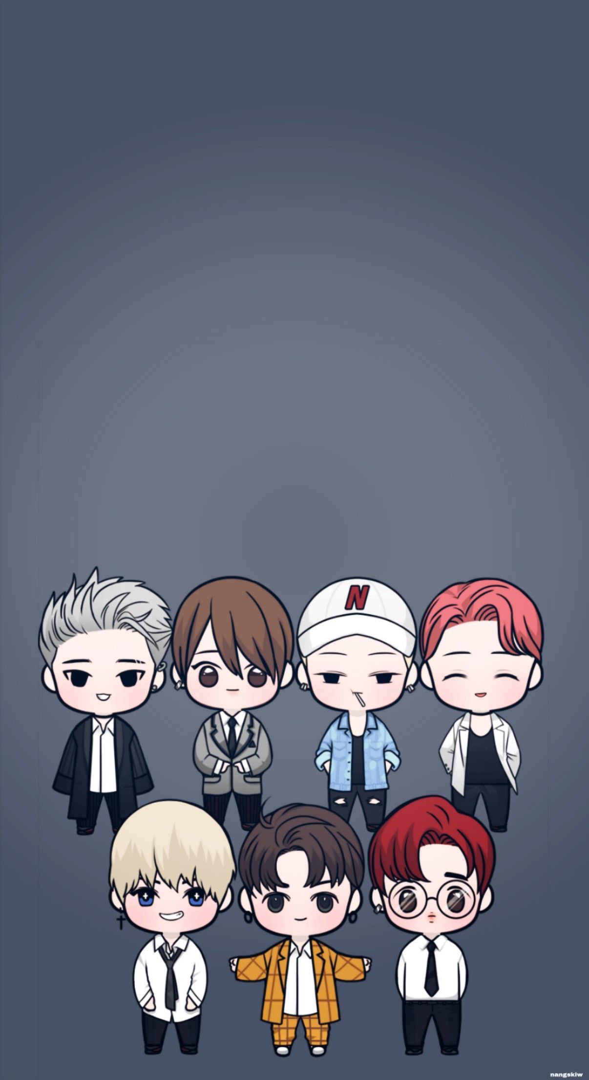 Cool bts anime Wallpapers Download | MobCup